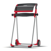 Poetspapierdispenser Tork W1 vloerstandaard rood