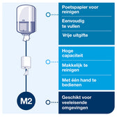 Poetspapierdispenser Tork M2 Elevation wit - afbeelding 8