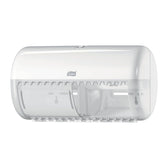 Toiletpapierdispenser Tork T4 duo wit