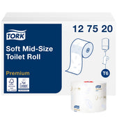 Toiletpapier Tork T6 Premium 2laags 90m wit - afbeelding 5
