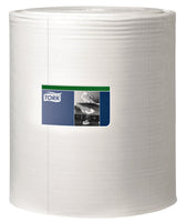 Reinigingsdoek Tork W1 Premium 1laags 380m wit