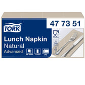 Lunchservet Tork Advanced achtstevouw naturel - afbeelding 4