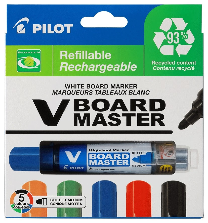 Whiteboardmarker Pilot begreen rond M assorti