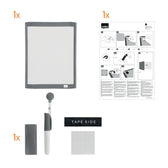 Whiteboard Nobo 21.6x28cm magnetisch assorti - afbeelding 2