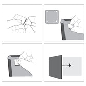 Whiteboard Nobo 21.6x28cm magnetisch assorti - afbeelding 4