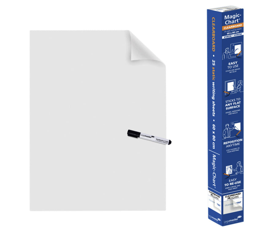 Magic Chart Legamaster Whiteboard 600x800mm tr 25v