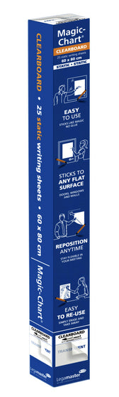 Magic Chart Legamaster Whiteboard 600x800mm tr 25v - afbeelding 2