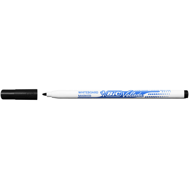 Whiteboardmarker Bic 1721 rond F zwart
