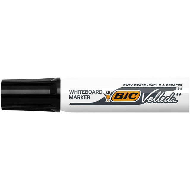 Whiteboardmarker Bic 1781 schuin L zwart