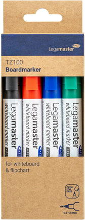 Whiteboardmarker Legamaster TZ100 2mm 4st ass