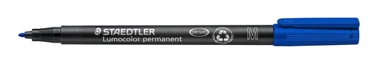 Viltstift Staedtler OHP Lumo M 317 perm blauw