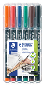 Viltstift Staedtler OHP Lumo M 317 perm wp6 - afbeelding 4