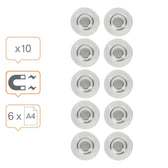 Glasbordmagneet Nobo extra sterk 32mm - afbeelding 3