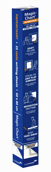 Magic chart Legamaster Paperchart 60x80cm wit 25v - afbeelding 2