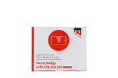 Badge Quantore clip+speld 40x75mm - afbeelding 3