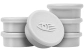 Magneet Legamaster 20mm 250gr wit 8 stuks - afbeelding 3