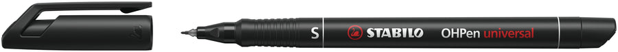 Viltstift STABILO OHP 841/46 rond SF zwart