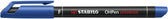 Viltstift STABILO OHP 842/41 rond F blauw - afbeelding 2