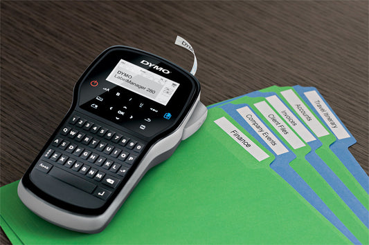 Labelprinter Dymo LM 280 qwerty 12mm koffer