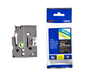 Labeltape Brother Ptouch TZe355 24mm zwart - afbeelding 3