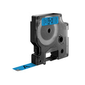 Labeltape Dymo LabelManager D1 polyester 12mm bl - afbeelding 5