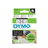 Labeltape Dymo LabelManager D1 polyester 6mm wit - afbeelding 3