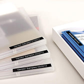 Labeltape Dymo LabelManager D1 polyester 24mm zw - afbeelding 10