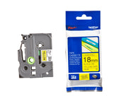 Labeltape Brother Ptouch TZe641 18mm geel - afbeelding 5