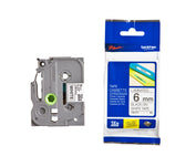 Labeltape Brother Ptouch TZe211 6mm wit - afbeelding 3