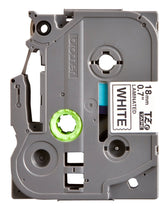 Labeltape Brother Ptouch TZe241 18mm wit - afbeelding 2