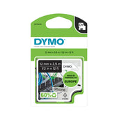 Labeltape Dymo LabelManager D1 nylon 12mm wit