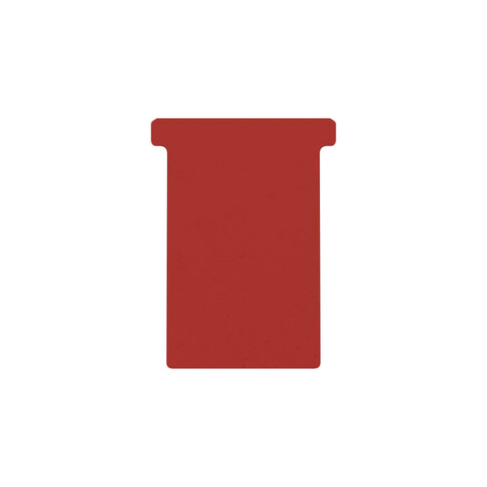 T-kaart Djois formaat 3 77mm rood 100st