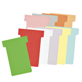 T-kaart Nobo nr.2 48mm wit 100 stuks - afbeelding 5