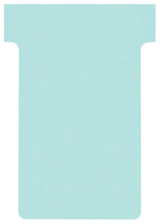 T-kaart Nobo nr.2 48mm blauw 100 stuks