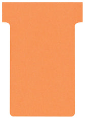 T-kaart Nobo nr.2 48mm oranje 100 stuks