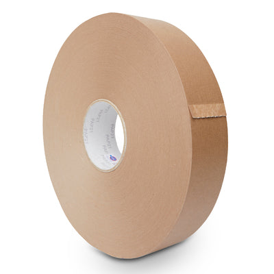 Papertape 80µ bruin 50mm x 500m lijm: Solvent