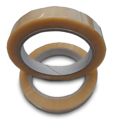 Verpakkingstape PVC transparant 15 mm x 66 m