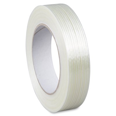 Handmatige transparante ketting- en inslagtape 130µ 19 mm x 50 m