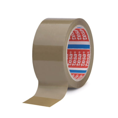 Handmatige tape TESA 4024 bruin 50 mm x 100 m