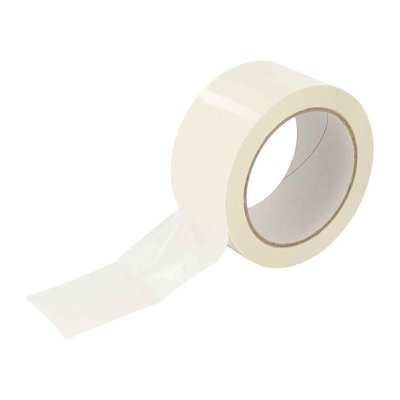 Handmatige tape 28µ Wit 50mm x 100m lijm: Acryl