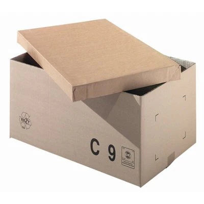 Bruine collomoduul-doos 1000 x 400 x 300 mm van BC-dubbelgolf karton