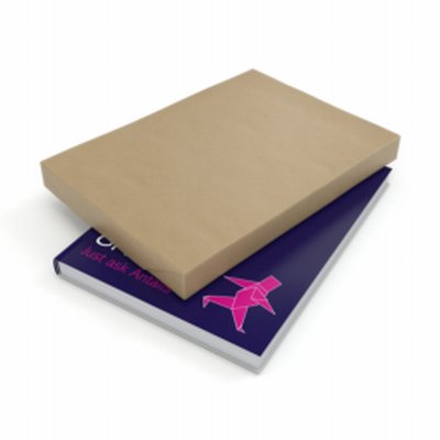 Gestreept kraft papier bruin 70 g/m² 500mm x 280m