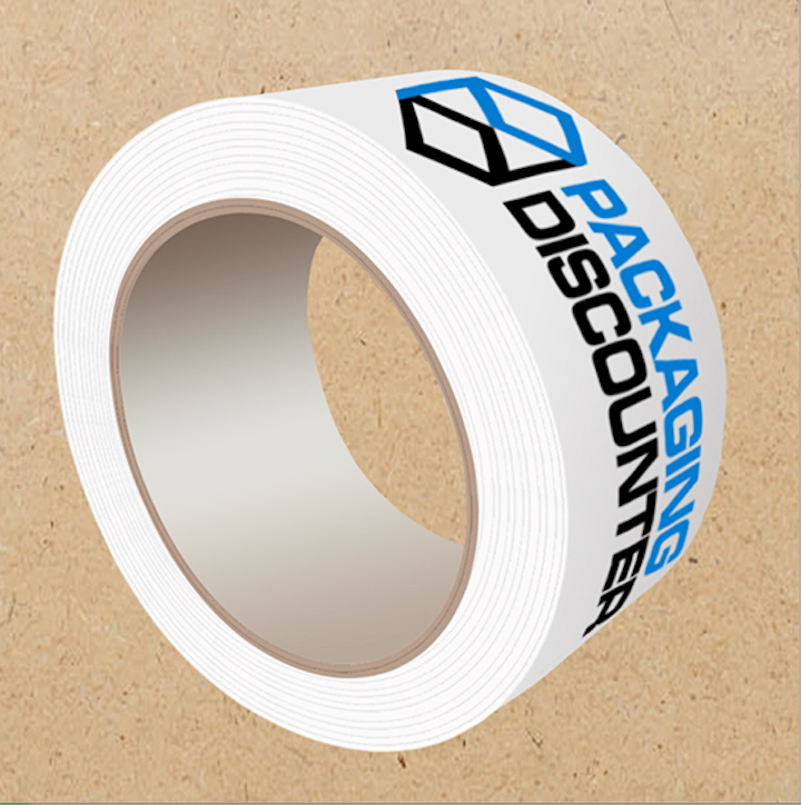 PP solvent tape bedrukt - 2 kleuren