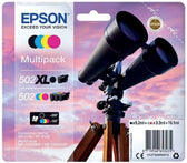 Inktcartridge Epson 502XL 502 T02W9 zwart + 3 kl