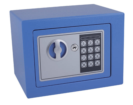 Kluis Pavo mini 230x170x170mm elektronisch blauw