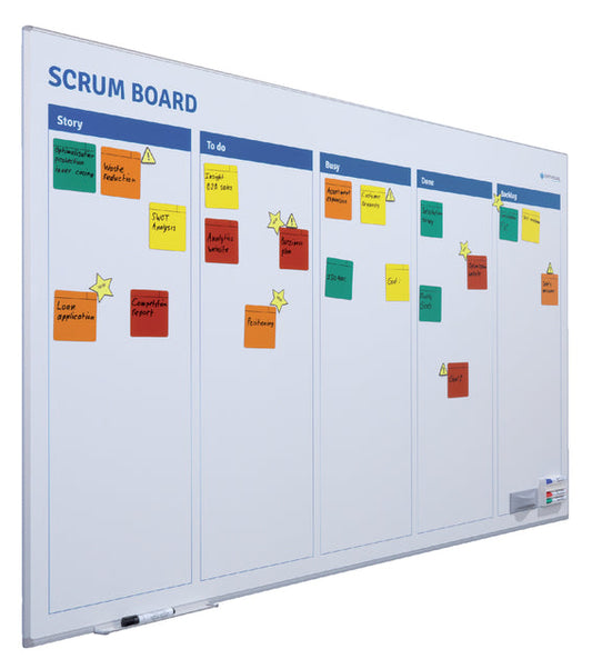 Scrum bord  starterkit scrum 90x120cm