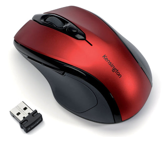 Muis Kensington pro fit draadloos rood