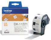 Etiket Brother DK11221 vierkant 23x23mm wit