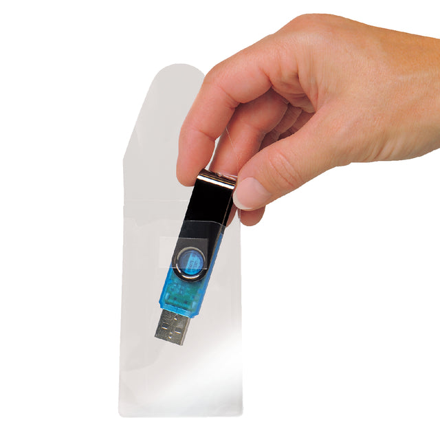 USB hoes Djois 52.5x90mm met sluiting zelfkl tr