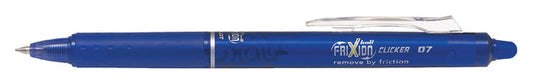 Rollerpen PILOT friXion clicker M blauw